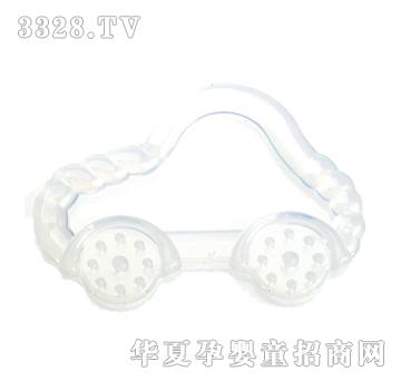 可爱小鸭矽胶固齿器