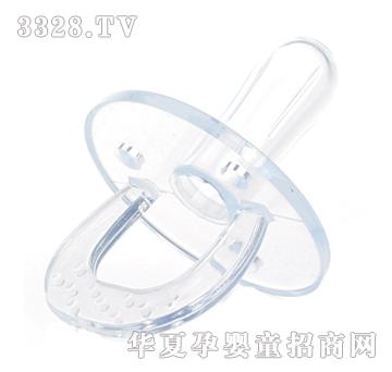 可爱小鸭全硅胶樱桃型安抚奶嘴