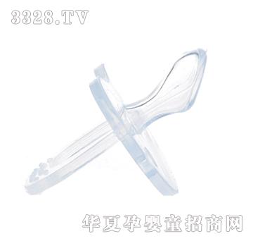 可爱小鸭全硅胶幼儿型安抚奶嘴