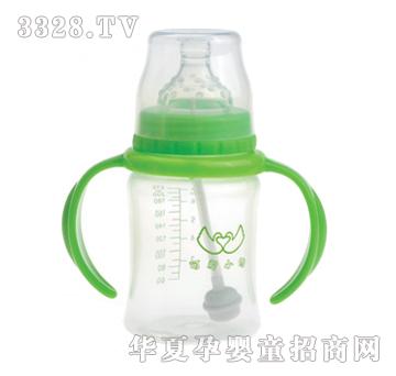 可爱小鸭PP宽口径自动手把小奶瓶210ml（不含双酚A）