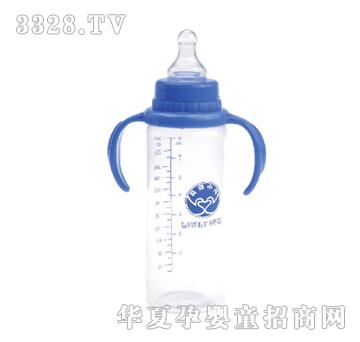 可爱小鸭PP圆型手把大奶瓶240ml（不含双酚A）
