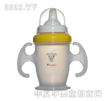 小王子高级防滑硅胶鸭嘴式训练杯