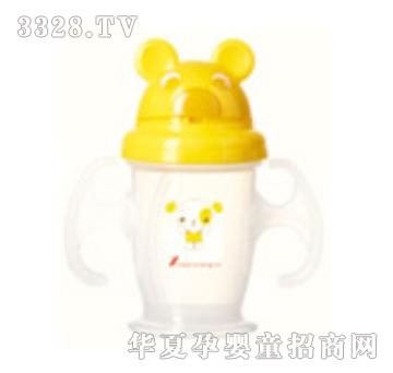 小王子高级防滑硅胶吸管式训练杯