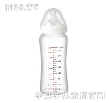 Happy Bee哈皮贝PL-3260玻璃奶瓶260ml