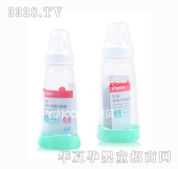 贝亲AA53标准口径塑胶奶瓶PP200ml