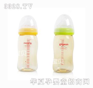 贝亲AA74-AA75自然实感宽口径PPSU奶瓶240ml