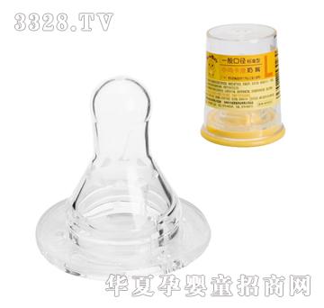 小鸡卡迪精品液态硅胶“+”孔奶嘴（标准口径）KD3023