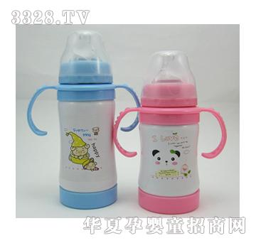 爱贝尔不锈钢保温奶瓶200ml、150ml