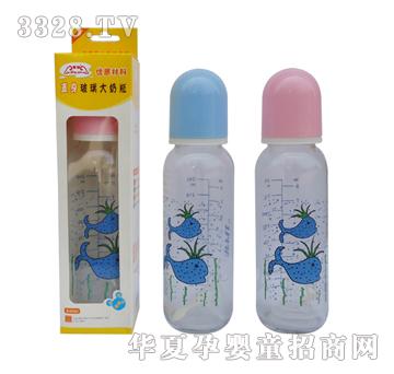 婴健8安直身玻璃奶瓶