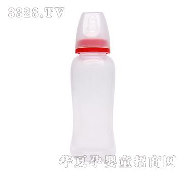 迪信300ml标口弧身PP奶瓶-无手柄