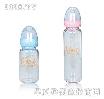 幼爱晶钻玻璃奶瓶