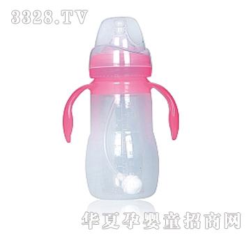 幼爱带柄自动吸宽口硅胶奶瓶