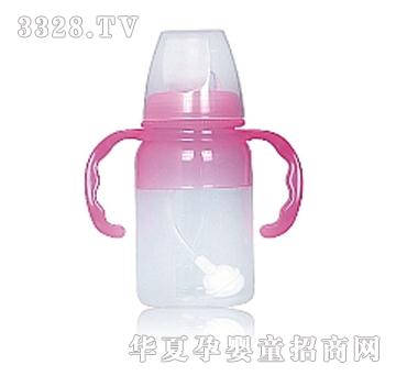 幼爱带柄自动吸宽口硅胶奶瓶160ml