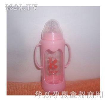 卡恩防爆宽口晶钻玻璃奶瓶240ml