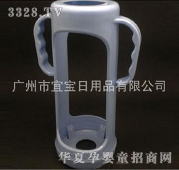 宜宝奶瓶套灰色