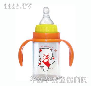 贝乐熊高硼硅玻璃标口直身奶瓶120ml