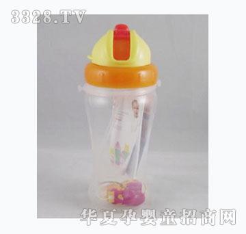 小王子橙黄色儿童水杯
