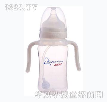 智慧王子PP宽口径奶瓶300ML