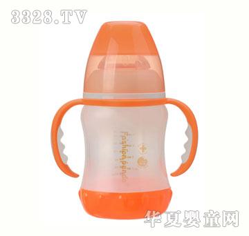 彩色熊猫宽口晶钻防爆直身+自动吸管+握把160ml
