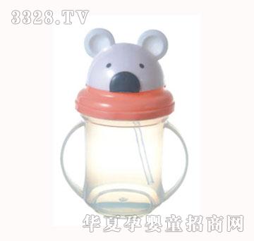 大不同粉色小熊儿童水杯