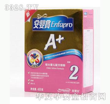 雅布力美赞臣婴儿配方奶粉2段（新）400g