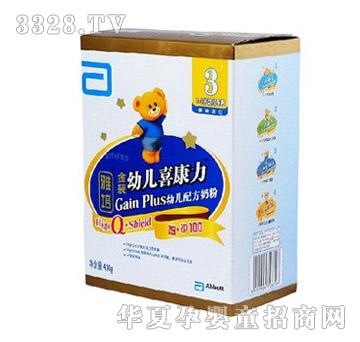 雅培智护幼儿喜康力幼儿配方奶粉400克
