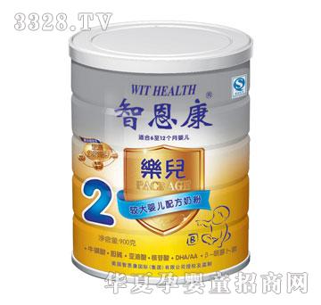 智恩康乐儿较大婴儿配方奶粉2段罐装