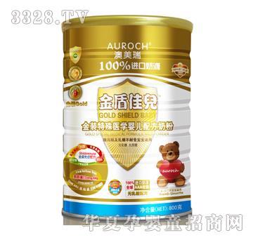 金盾佳儿800克铁听腹泻期无乳糖配方奶粉