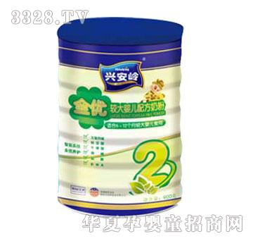 兴安岭全优较大婴儿配方奶粉(听)