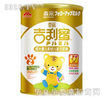 吉利蜜金装婴幼儿奶粉2段