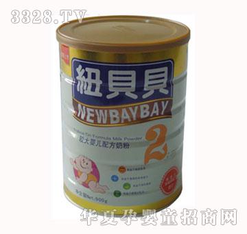 纽贝贝婴儿奶粉900g2段