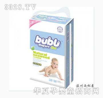 索菲BUBUGO(天然海藻)超级薄纸尿片M38(升级版)