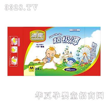 满爽24片满爽皇冠超薄尿片中号（M）