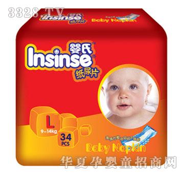 婴氏超级薄纸尿片中包装L码