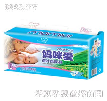 妈咪爱茶叶婴幼儿尿裤L