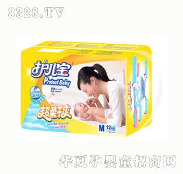 护儿宝茶香超柔干爽纸尿裤M12