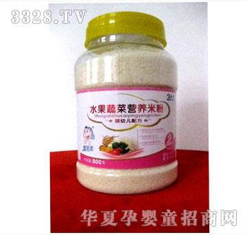 鑫旺水果蔬菜营养米粉（桶装）800g
