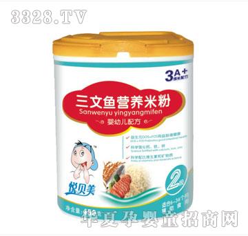 鑫旺保健三文鱼营养米粉（听装）450g
