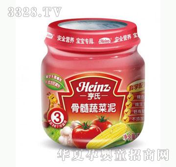 雅布力亨氏瓶装果泥骨髓蔬菜泥