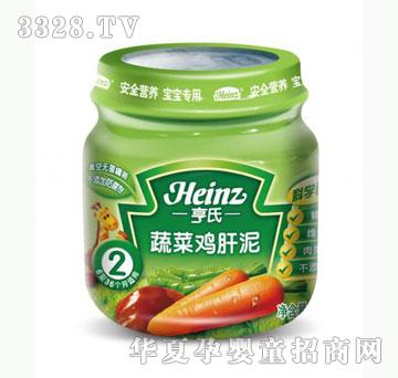 雅布力亨氏蔬菜鸡肝泥膳食