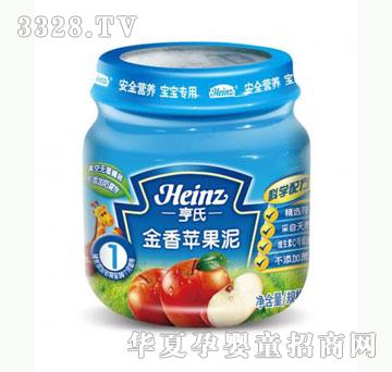 雅布力亨氏金香苹果泥1