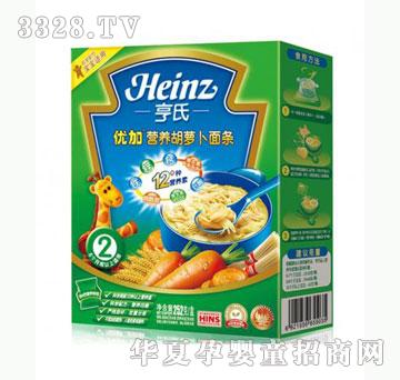 雅布力亨氏优加营养胡萝卜面