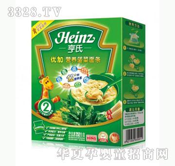 雅布力亨氏优加营养菠菜面条