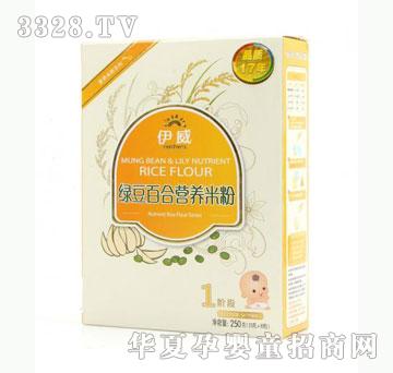 雅布力伊威绿豆百合营养米粉