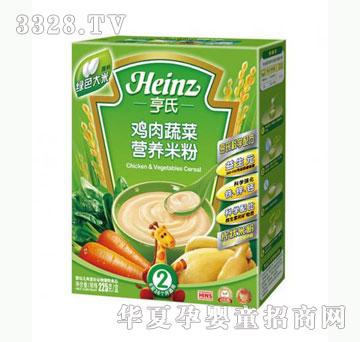 雅布力亨氏鸡肉蔬菜营养米粉