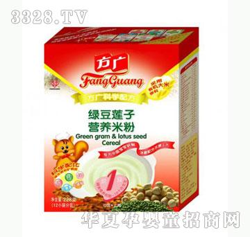 雅布力方广绿豆莲子营养米粉