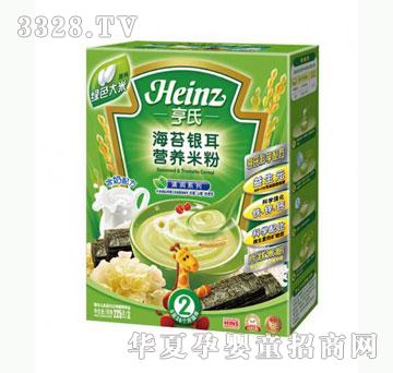 雅布力亨氏海苔银耳营养米粉二阶段