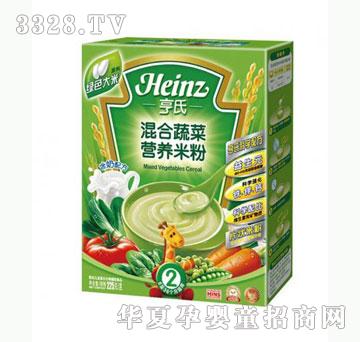 雅布力混合蔬菜营养米粉225g