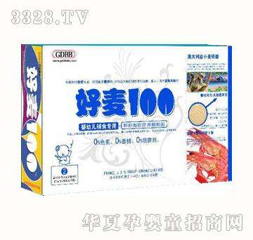 金贝氏好麦100鲜虾海苔营养颗粒面