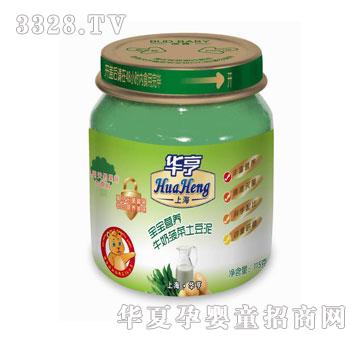 华亨宝宝营养牛奶菠菜土豆泥